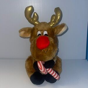 Fun World Rudolph the red nose reindeer plush